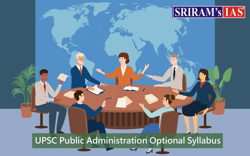 UPSC public administration Optional Syllabus